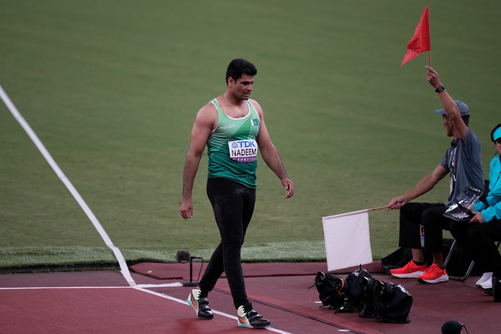 Pakistan’s Arshad Nadeem falls short in World Athletics javelin final